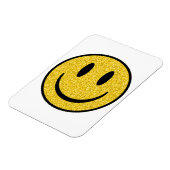 Glitzer Smile Face Magnet (Linke Seite)