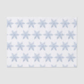Glitzer Snowflake Pattern Seidenpapier (Vorderseite)