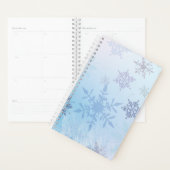 Glitzer Snowflake Snowy Mountain Winter Planer (Anzeige)