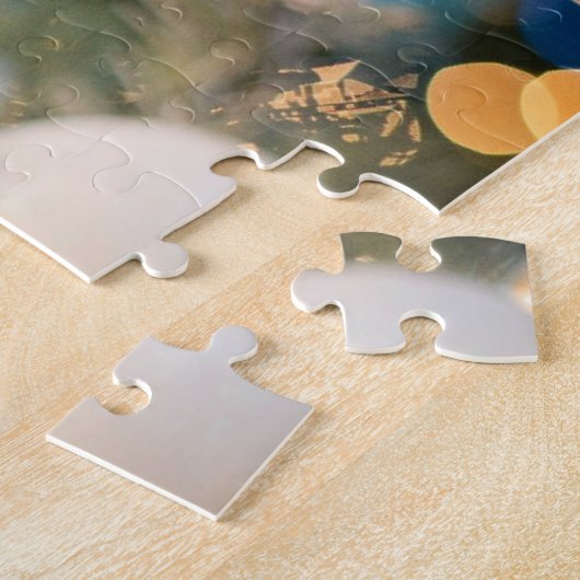 Glitzer Snowflakes Weihnachtsschmuck Puzzle (Seite)