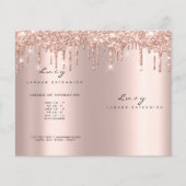 Glitzer Spark Makeup Augapfel Preise Packungsbeila Flyer (Vorne)