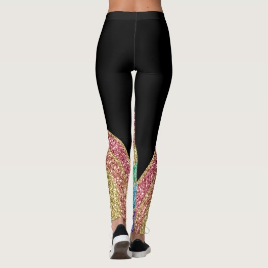Glitzer Sparkor Leggings (Rückseite)