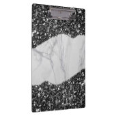 Glitzer Spiral Notebook Klemmbrett (Rechts)