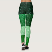 Glitzer St. Patrick's Day Leggings (Rückseite)