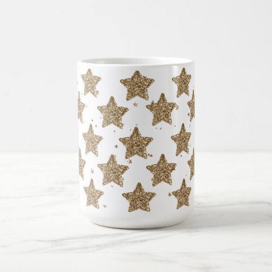 Glitzer Star Tasse (Mittel)