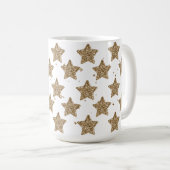 Glitzer Star Tasse (VorderseiteRechts)