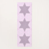 Glitzer Star von David errush Yogamatte (Rückseite)