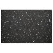 Glitzer Stars2 - Silbernes Schwarzes Stoff (Fat Quarter (45,7 x 55,9 cm))