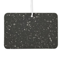Glitzer Stars2 - Silver Black