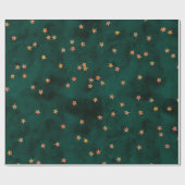 Glitzer startet auf Grundierpapier Geschenkpapier (Flach)