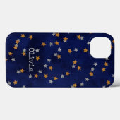 Glitzer startet auf grunge Papier Case-Mate iPhone Hülle (Rückseite (Horizontal))