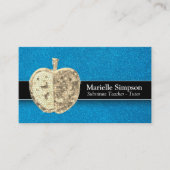 Glitzer Stellvertretender Preschool-Lehrer Visitenkarte (Vorderseite)