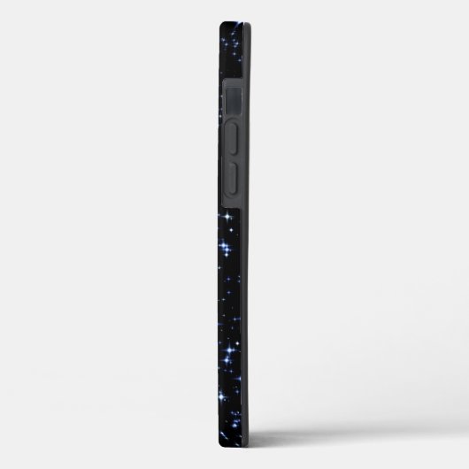 Glitzer-Sterne im nächtlichen Himmel Case-Mate iPhone Hülle (Rückseite / Links)