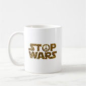 Glitzer stoppt Kriege Kaffeetasse (Links)
