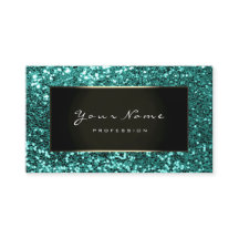 Glitzer Stylist Fashion Blogger Aqua Black Mint