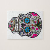 Glitzer Sugar Skull Puzzle (Horizontal)