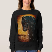 Glitzer Sweatshirt (Vorderseite)