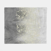 Glitzer Swirl Fleecedecke (Vorderseite (Horizontal))