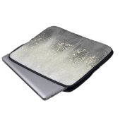 Glitzer Swirl Laptopschutzhülle (Vorne Knopf)