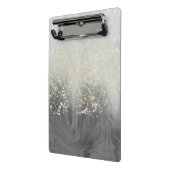 Glitzer Swirl Mini Klemmbrett (Gewinkelt2)