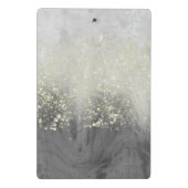 Glitzer Swirl Mini Klemmbrett (Rückseite)