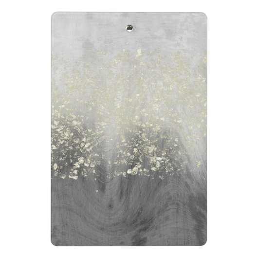 Glitzer Swirl Mini Klemmbrett (Rückseite)