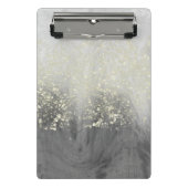 Glitzer Swirl Mini Klemmbrett (Vorderseite)