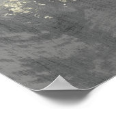 Glitzer Swirl Poster (Ecke)