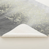 Glitzer Swirl Sherpadecke (3/4)