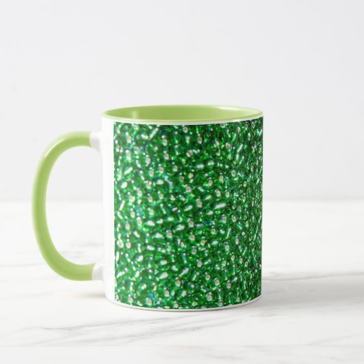Glitzer-Tasse Tasse (Links)
