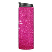 Glitzer Thermal Tumbler - Individuelle Reiseumarmu Thermosbecher (Nach rechts gedreht)