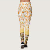 Glitzer, Thermal- und Blumenkohle Leggings | Luxe (Rückseite)