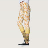 Glitzer, Thermal- und Blumenkohle Leggings | Luxe (Links)