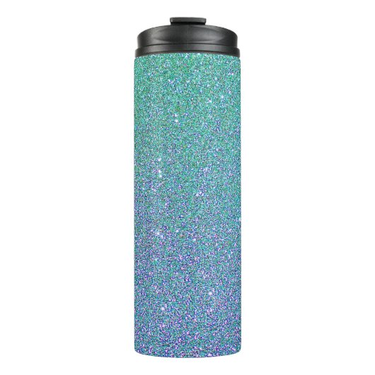 Glitzer Thermosbecher (Vorderseite)