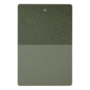 Glitzer Top Green Mini-Zwischenablage - Benutzerde Mini Klemmbrett