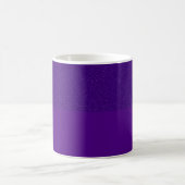 Glitzer Top & Matte Bottom Lila Tasse - Anpassen (Mittel)