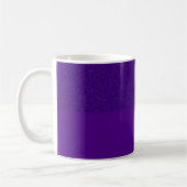 Glitzer Top & Matte Bottom Lila Tasse - Anpassen (Links)
