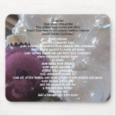 Glitzer Tree Decorations Mousepad (Vorne)