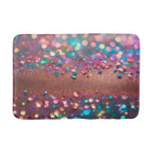 Glitzer Trendy Opal Holographic Collection Badematte (Vorderseite)