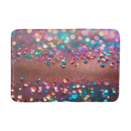 Glitzer Trendy Opal Holographic Collection Badematte