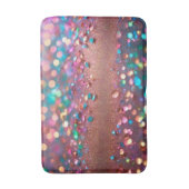 Glitzer Trendy Opal Holographic Collection Badematte (Vorderseite Vertikal)