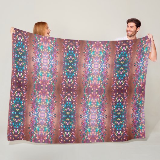 Glitzer Trendy Opal Holographic Collection Fleecedecke (Beispiel)
