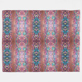 Glitzer Trendy Opal Holographic Collection Fleecedecke (Vorderseite (Horizontal))