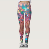Glitzer Trendy Opal Holographic Collection Leggings (Vorderseite)