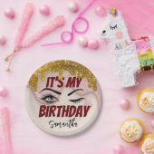 Glitzer Tropfen Geburtstag 18. Geburtstag | 21. | Pappteller (Party)
