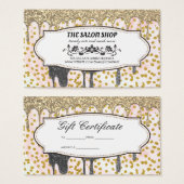 Glitzer Tropfen | GLAMOUR | Schönheit (Vorne & Hinten)