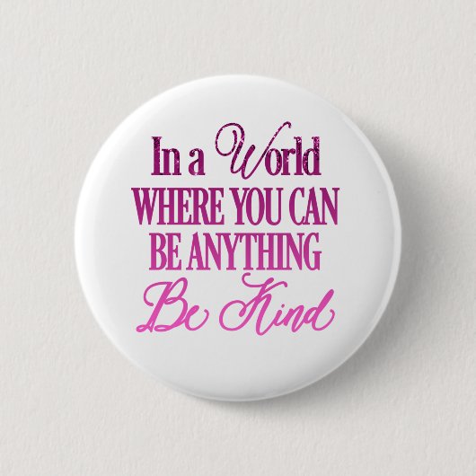 Glitzer-Tropfen-Inspirations-Button Button (Vorderseite)