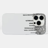 Glitzer Tropfen iPhone 16 Pro Fall Case-Mate iPhone Hülle (Rückseite (Horizontal))