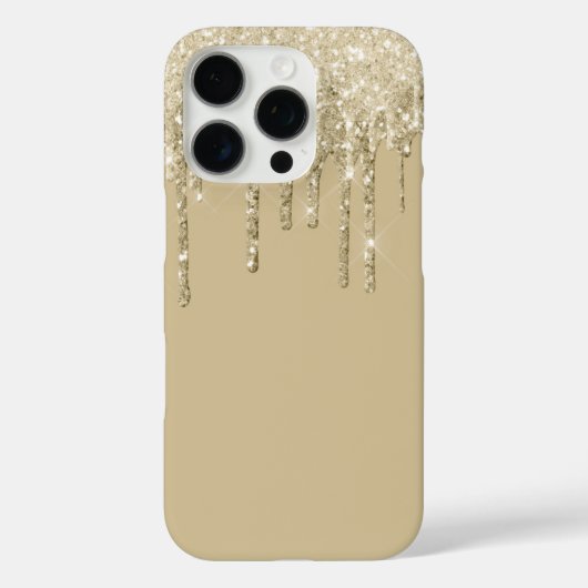 Glitzer Tropfen iPhone 16 Pro Fall Case-Mate iPhone Hülle (Rückseite)