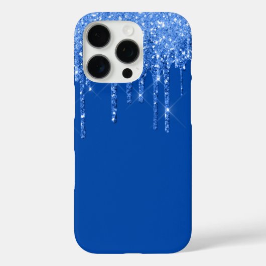 Glitzer Tropfen iPhone 16 Pro Fall Case-Mate iPhone Hülle (Rückseite)